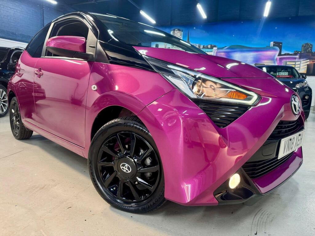 Toyota Aygo Hatchback 1.0 Vvt-i X-cite Euro 6 201818 Purple