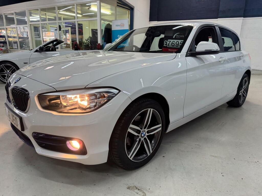 BMW 1 Series Hatchback 1.5 118I Sport Euro 6 Ss 201616 White #4