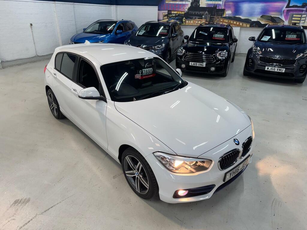 BMW 1 Series Hatchback 1.5 118I Sport Euro 6 Ss 201616 White #6