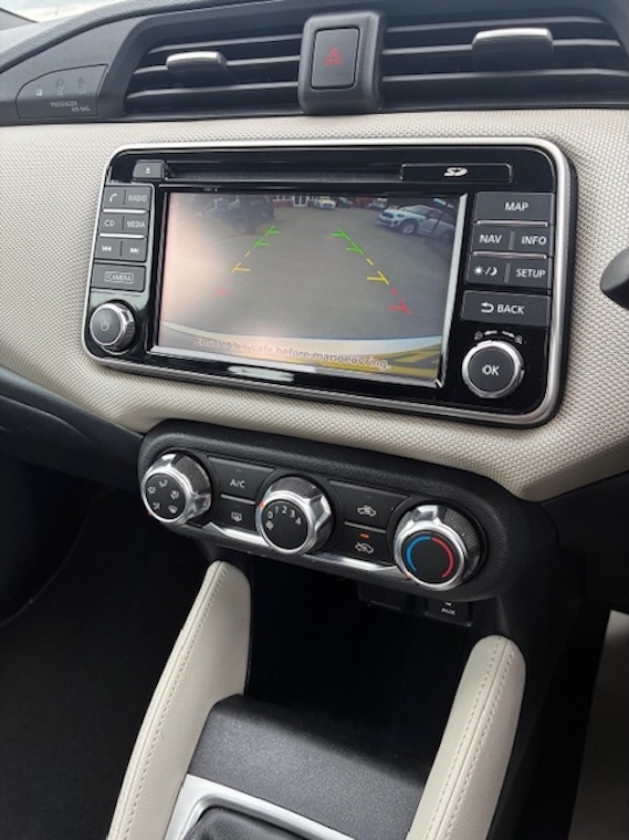 Nissan Micra 1.0L Visia Hatchback Euro 6 70 White #13