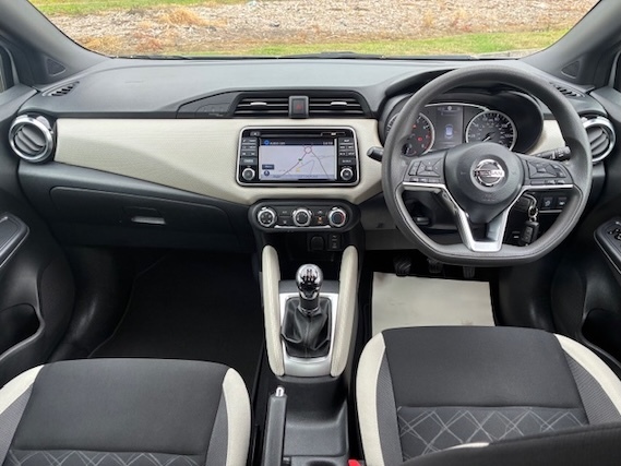 Nissan Micra 1.0L Visia Hatchback Euro 6 70 White #10