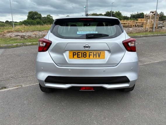 Nissan Micra 1.0L Visia Hatchback Euro 6 70 White #7