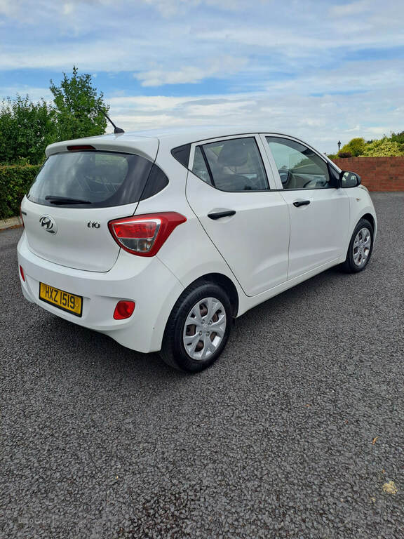 Hyundai I10 1.0 S White #3