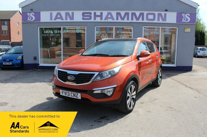 Kia Sportage Crdi 3 Orange