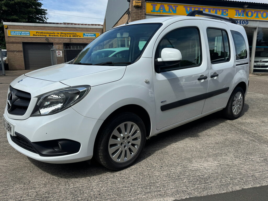 Mercedes-Benz CITAN 1.5 111 Cdi Euro 5 White #2