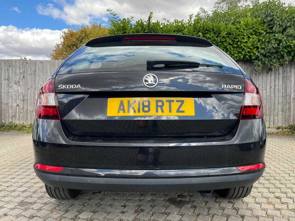 Skoda Rapid Spaceback 1.0 Tsi Se Tech Euro 6 S S AK18RTZ Black #4
