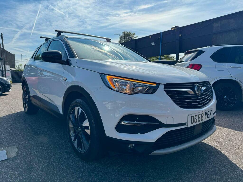 Vauxhall Grandland X Suv 1.2 Turbo Sport Nav Euro 6 Ss 201 DG68YCK White