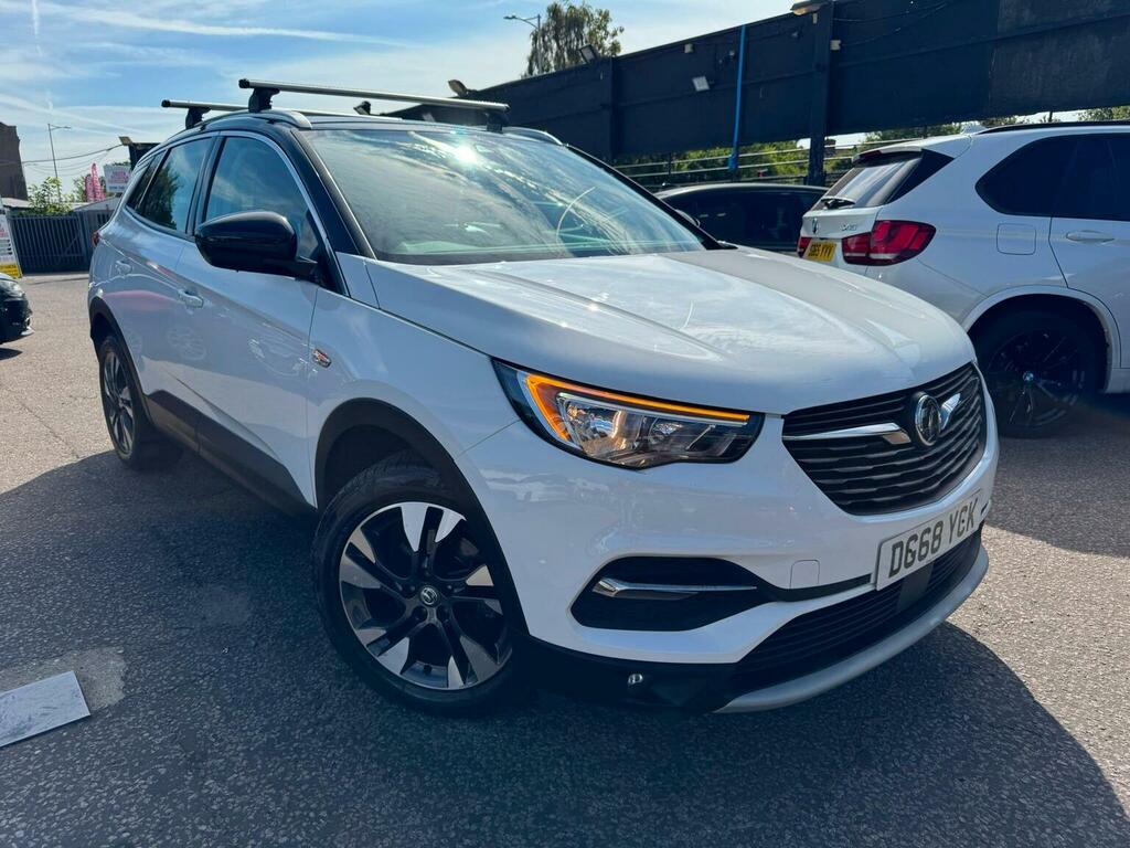 Vauxhall Grandland X Suv 1.2 Turbo Sport Nav Euro 6 Ss 201 DG68YCK White #5