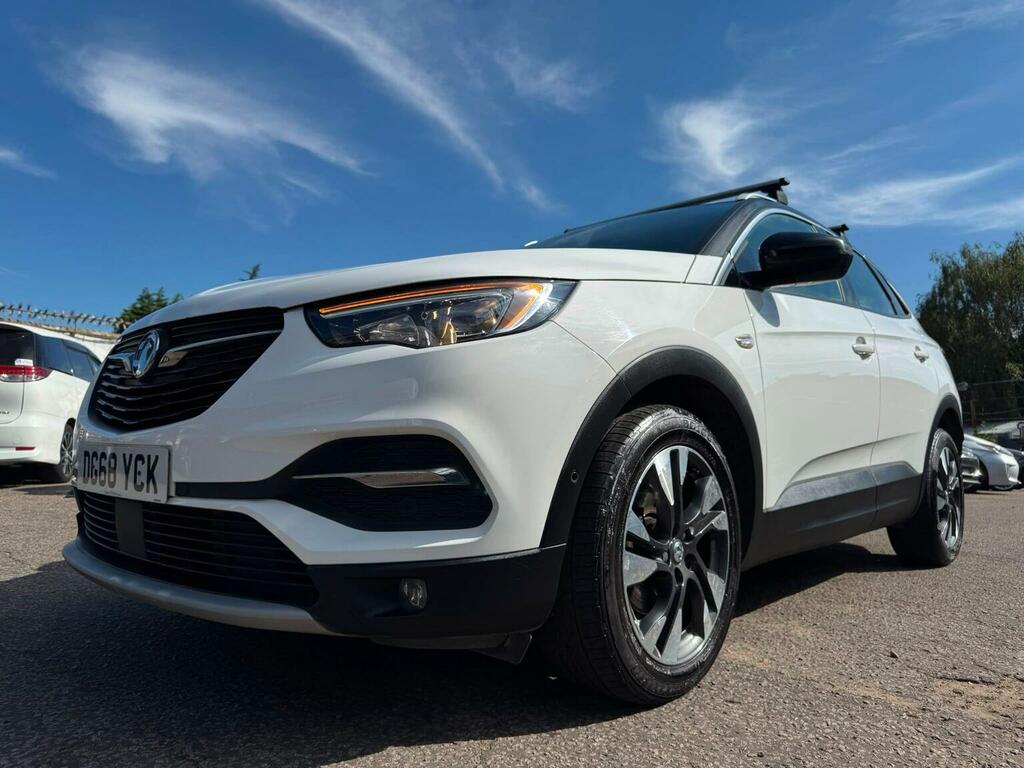 Vauxhall Grandland X Suv 1.2 Turbo Sport Nav Euro 6 Ss 201 DG68YCK White #6