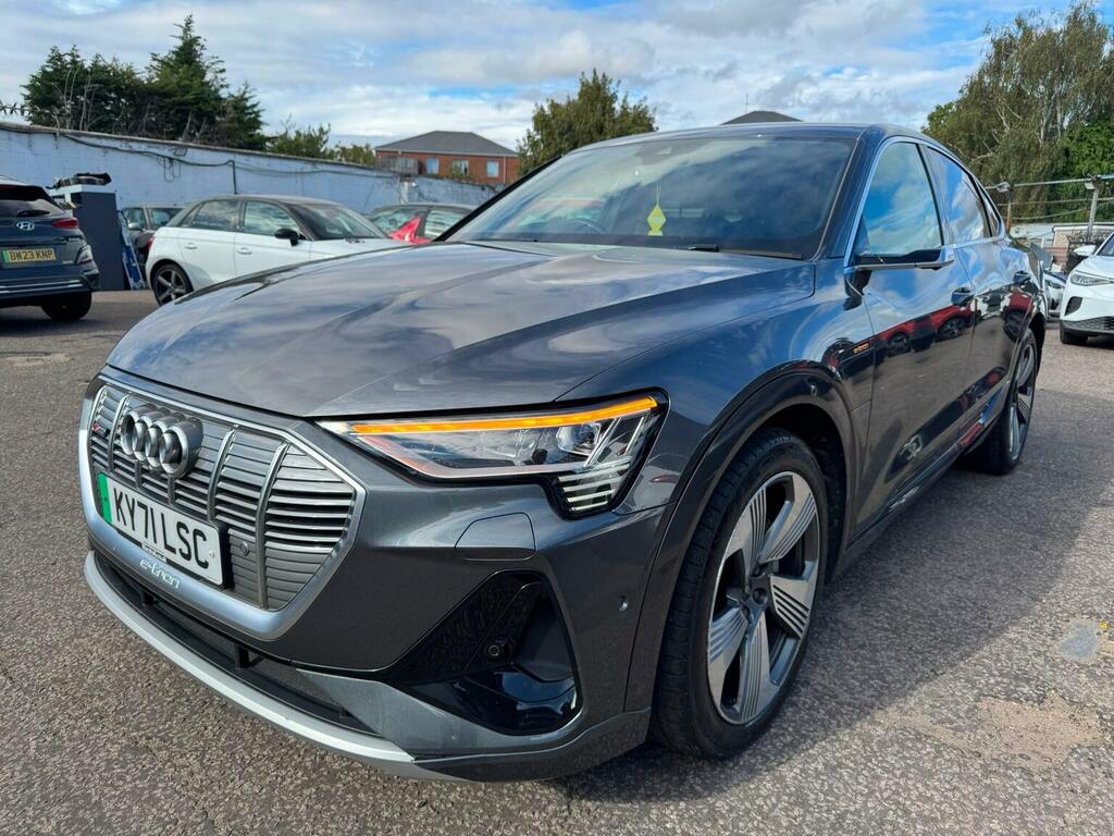 Audi E-tron Suv 55 S Line Sportback Quattro 95Kwh 11 Grey #2