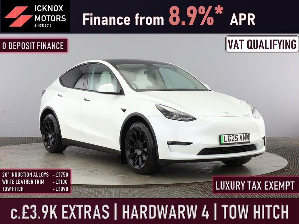 Tesla Model Y Suv Dual Motor Long Range 4Wde 202525 White