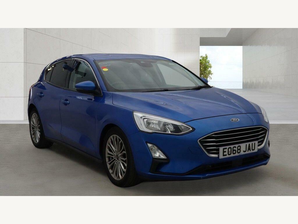 Ford Focus 1.5 Ecoblue Titanium X Euro 6 S S Blue