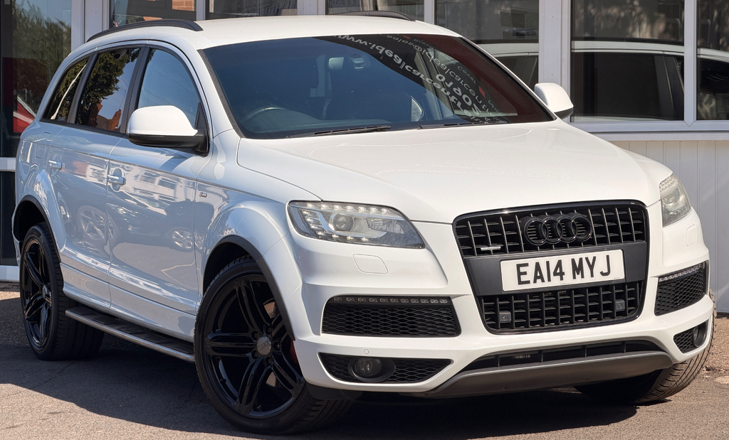 Audi Q7 3.0 Tdi V6 S Line Plus Suv Tiptronic Qu White