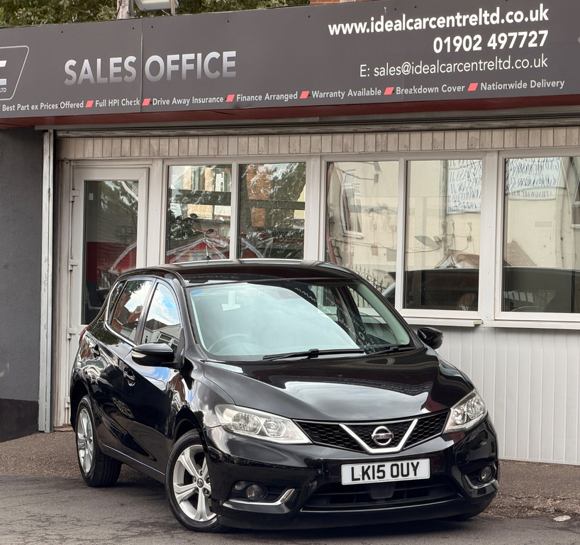 Nissan Pulsar 1.5 Dci Acenta Hatchback Euro 5 Black #2