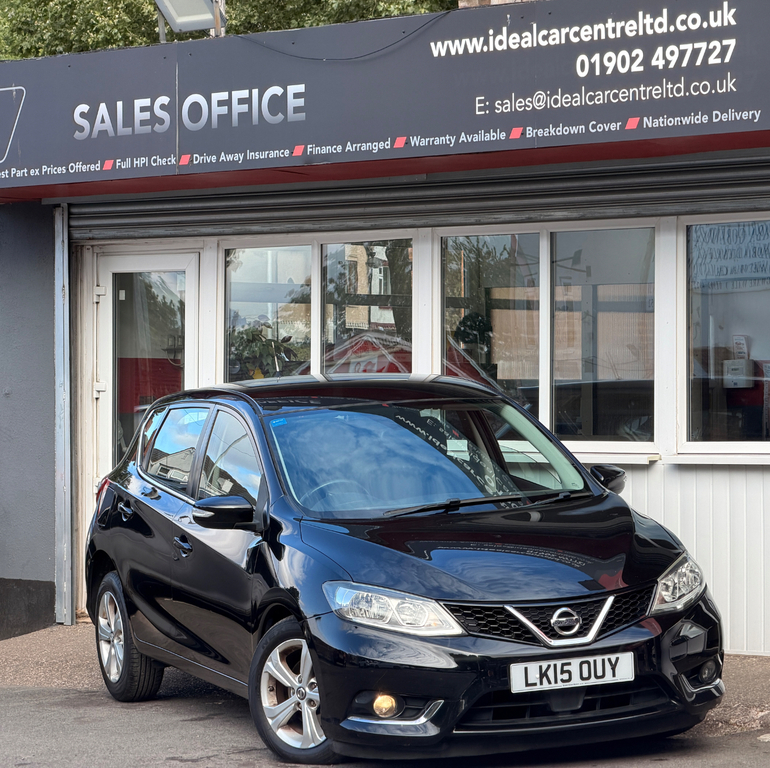 Nissan Pulsar 1.5 Dci Acenta Hatchback Euro 5 LK15OUY Black #5