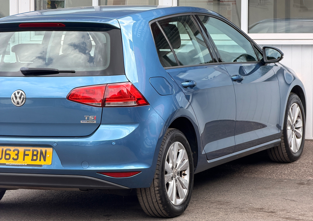 Volkswagen Golf 1.4 Tsi Bluemotion Tech Se Hatchback Ma Blue #5