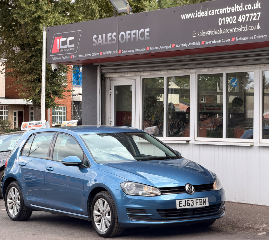 Volkswagen Golf 1.4 Tsi Bluemotion Tech Se Hatchback Ma Blue #4