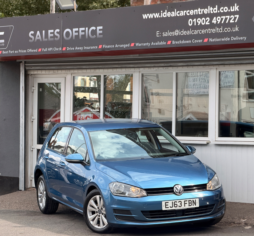 Volkswagen Golf 1.4 Tsi Bluemotion Tech Se Hatchback Ma Blue #2