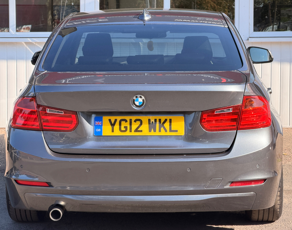 BMW 3 Series 2.0 Ed Blueperformance Efficientdynamics Saloon YG12WKL Grey #6