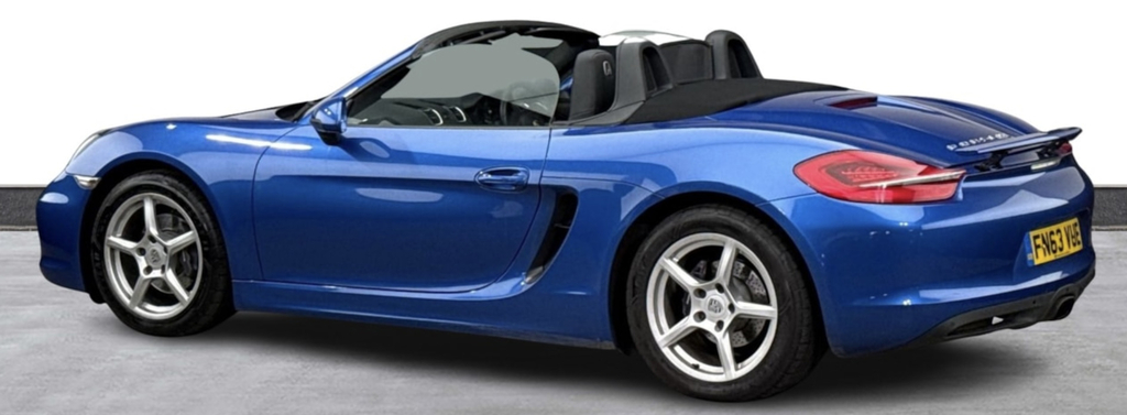 Porsche Boxster Convertible Blue #3