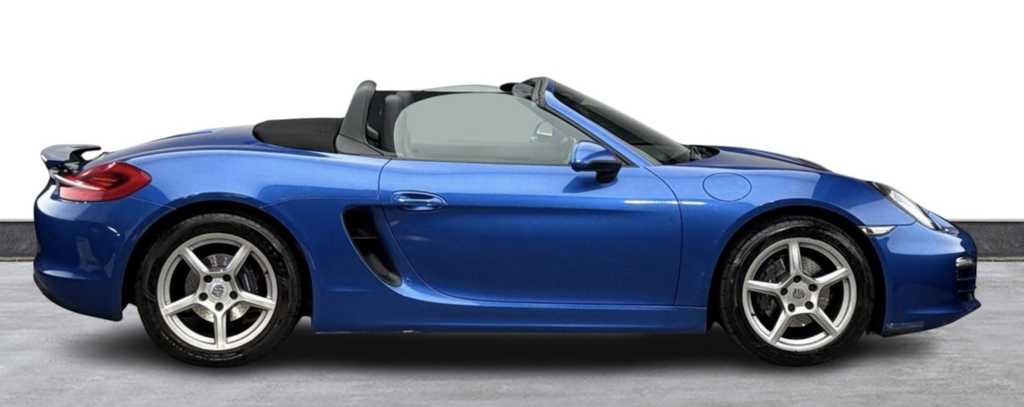 Porsche Boxster Convertible Blue #2