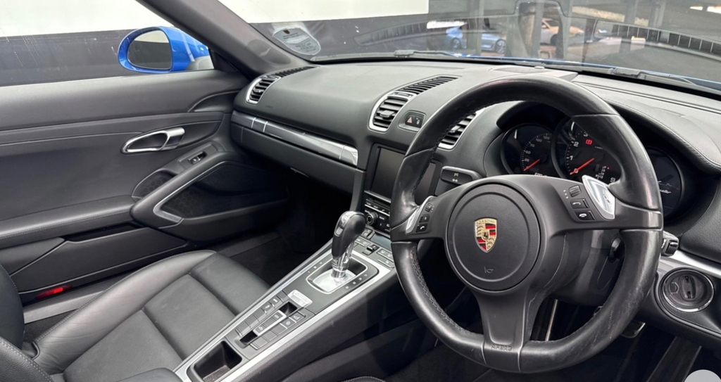 Porsche Boxster Convertible Blue #5
