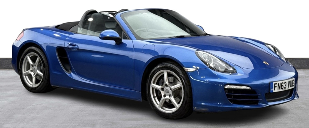 Porsche Boxster Convertible Blue