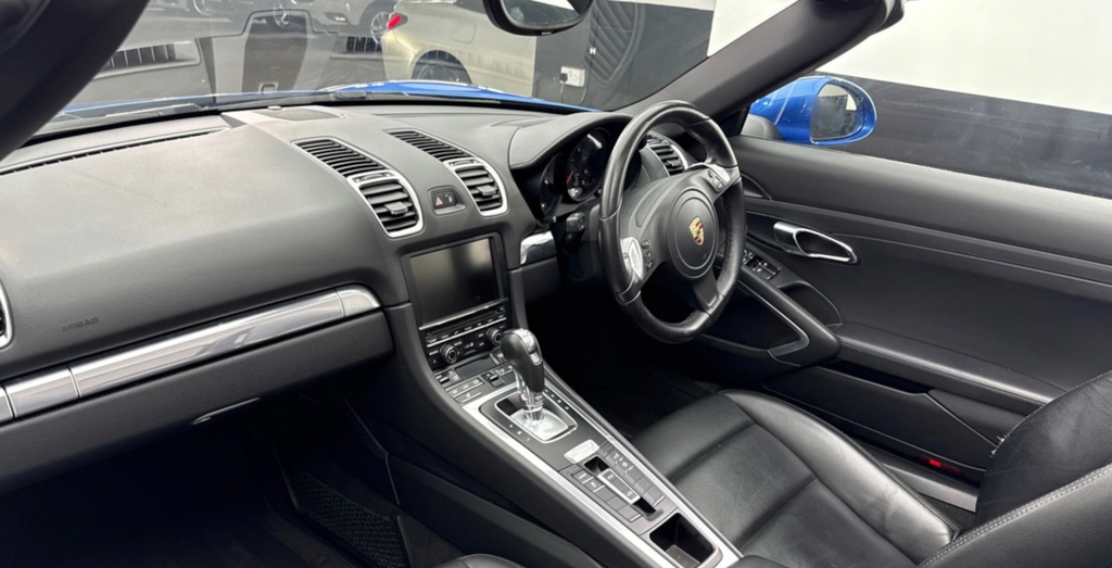 Porsche Boxster Convertible Blue #6