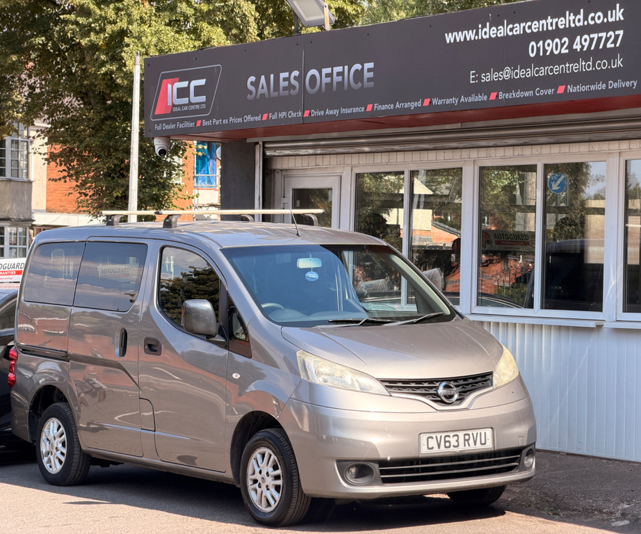 Nissan NV200 1.5 Dci Acenta Mpv Double Cab Eu Brown #5