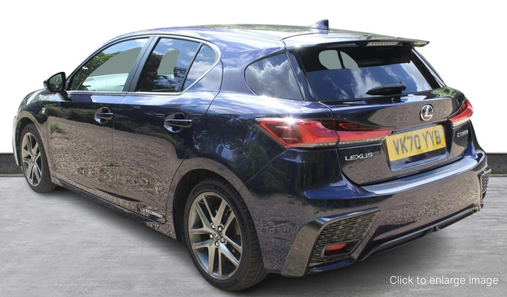 Lexus CT 1.8 200H F Sport Hatchback Hybrid E-cvt Blue #2