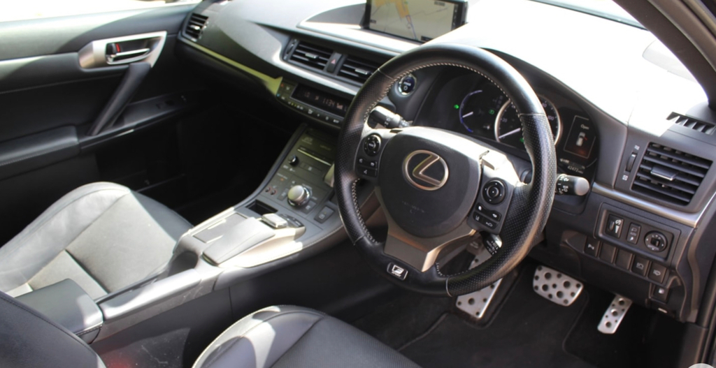Lexus CT 1.8 200H F Sport Hatchback Hybrid E-cvt Blue #5