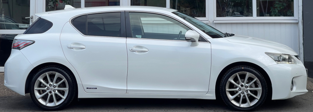 Lexus CT 1.8 200H Se-i Hatchback Hybrid Cvt Euro White #5
