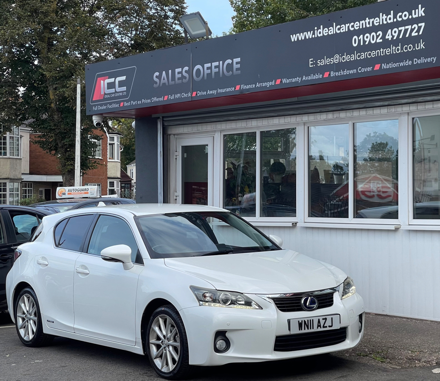 Lexus CT 1.8 200H Se-i Hatchback Hybrid Cvt Euro White #6