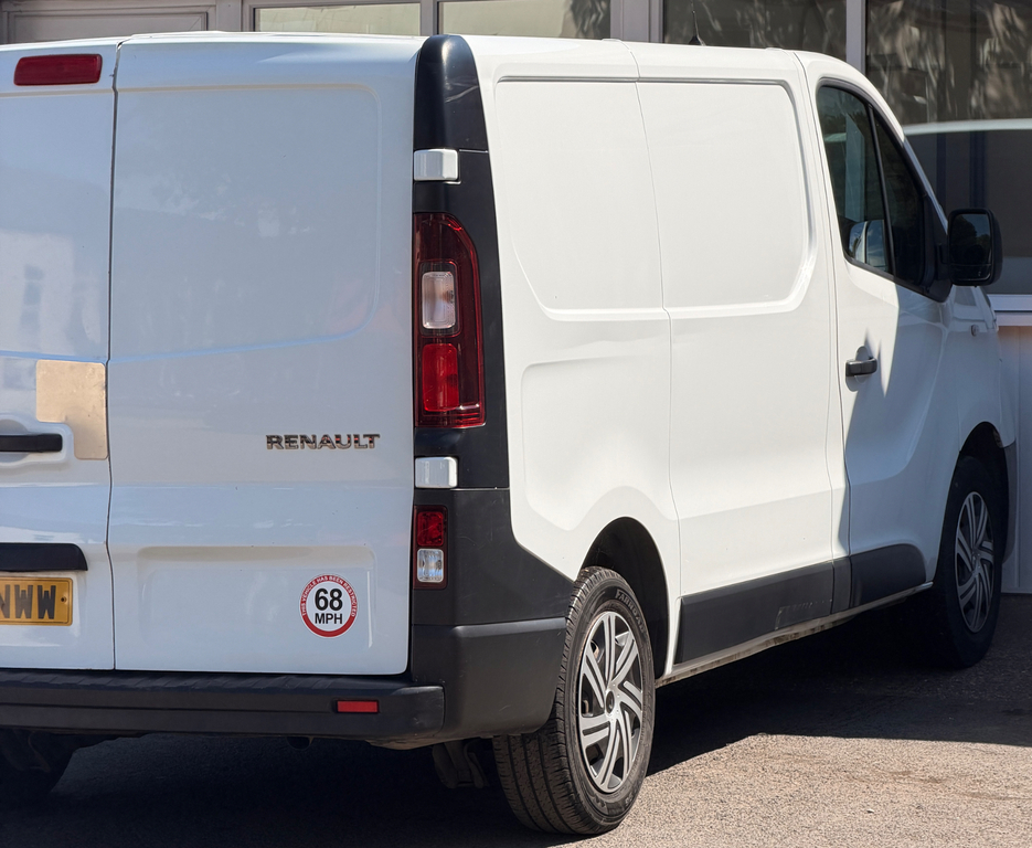 Renault Trafic 1.6 Dci 27 Business Panel Van Sw White #6