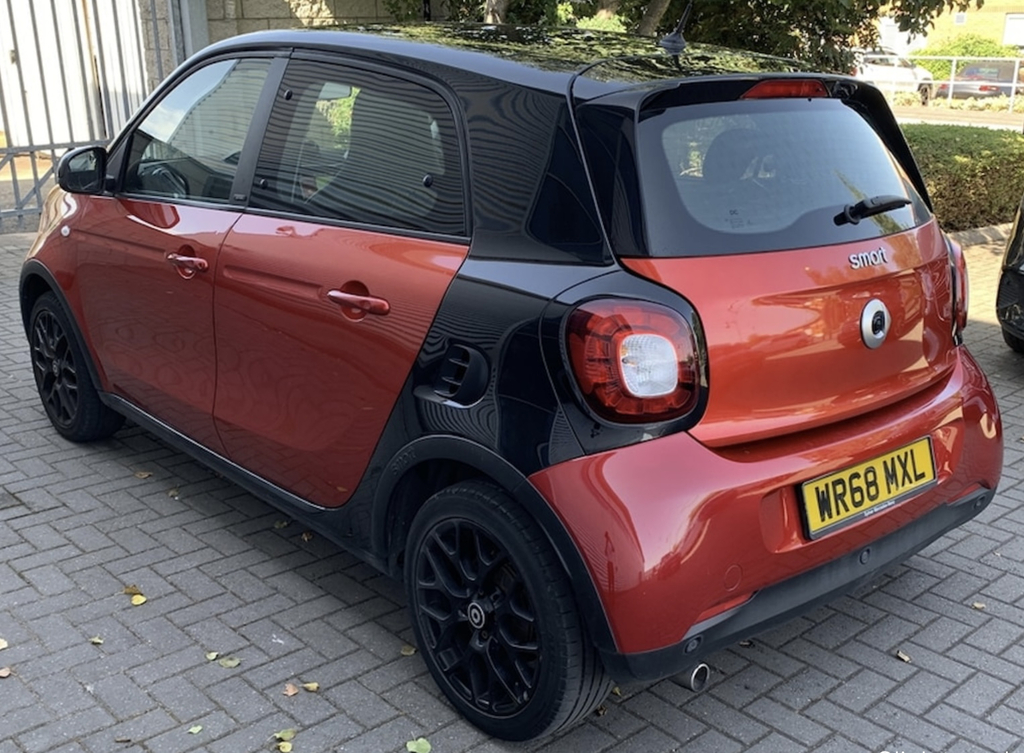 Smart Forfour 0.9T Prime Sport Premium Plus Hatchback Petr WR68MXL Black #4