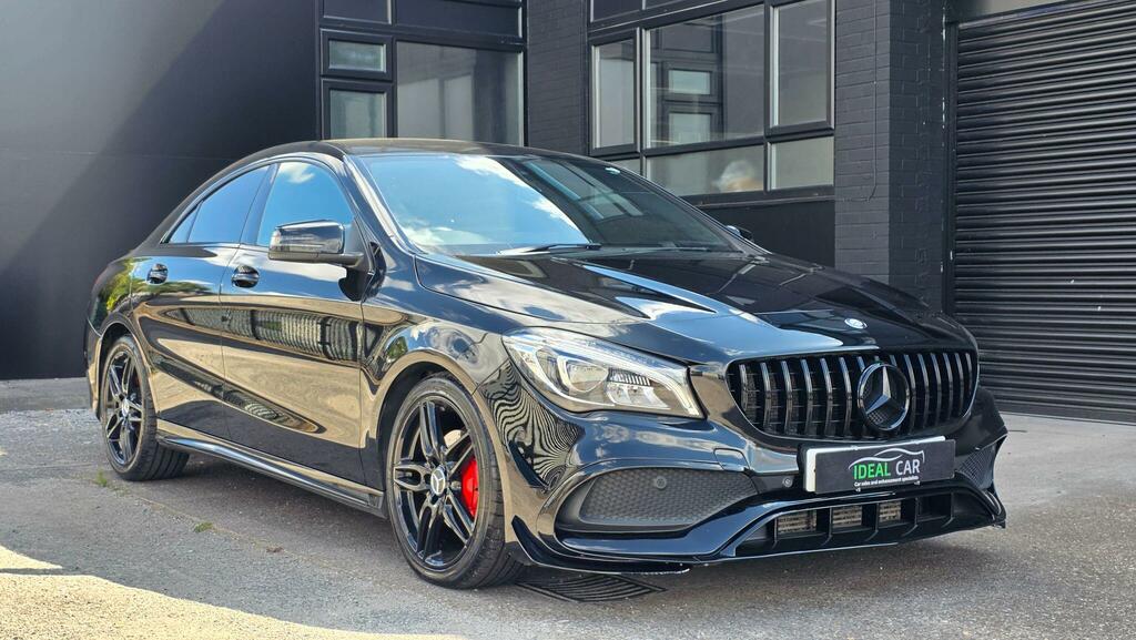Mercedes-Benz CLA Class 2.1 Cla200d Amg Line Coupe Euro 6 Ss Black