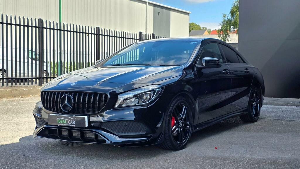 Mercedes-Benz CLA Class 2.1 Cla200d Amg Line Coupe Euro 6 Ss Black #6