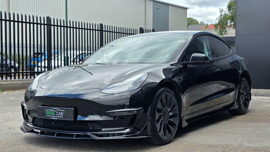 Tesla Model 3 Dual Motor Performance 4Wde Performanc Black #6
