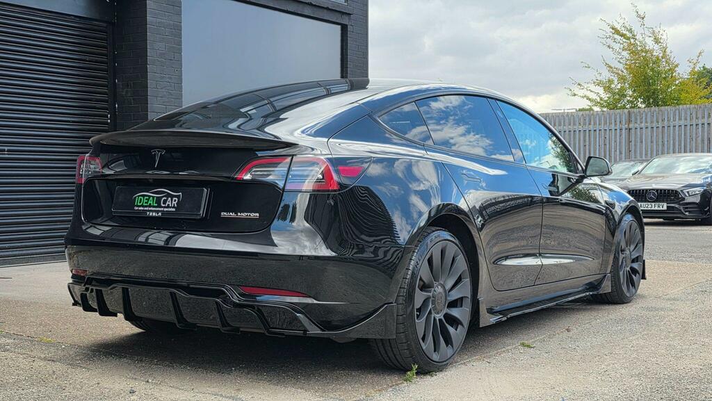 Tesla Model 3 Dual Motor Performance 4Wde Performanc Black #3