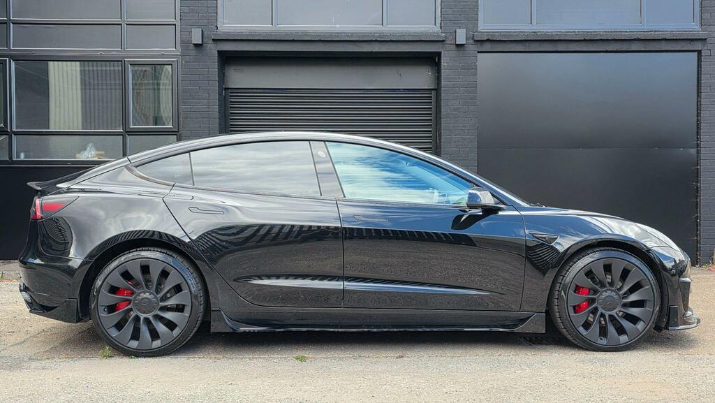 Tesla Model 3 Dual Motor Performance 4Wde Performanc Black #4