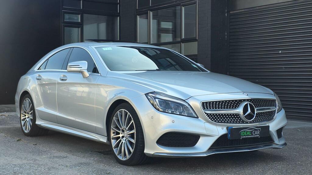 Mercedes-Benz CLS 2.1 Cls220d Amg Line Premium Coupe G-tronic Eur Silver