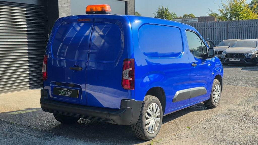 Peugeot Partner 1.5 Bluehdi 1000 Professional Standard Panel Van 5 White #3