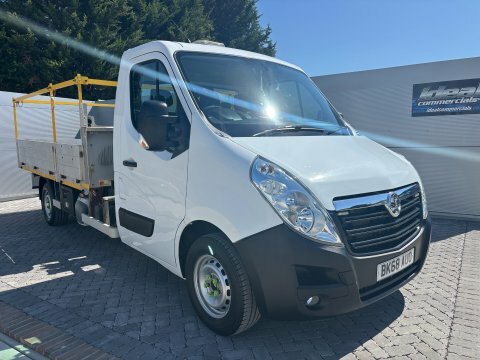 Vauxhall Movano L3h1 R3500dropside White