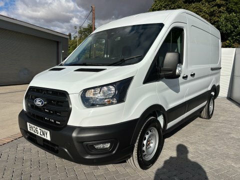 Ford Transit Custom 350 L2 H2 BN26ZNY White #5