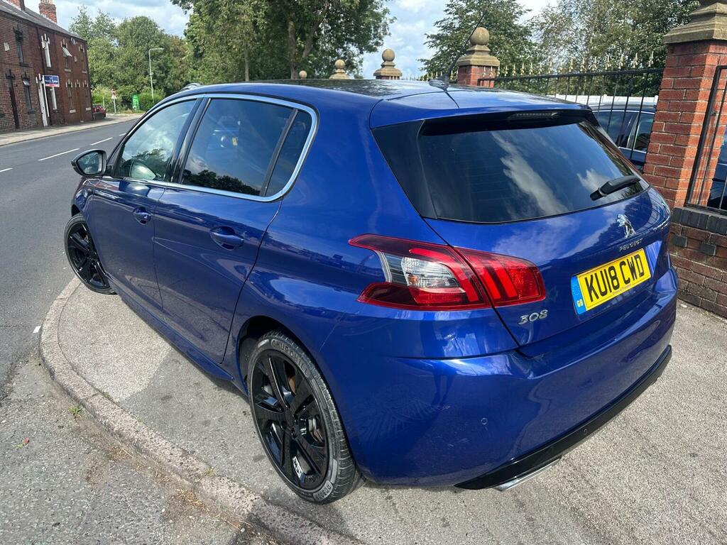 Peugeot 308 1.6 Bluehdi Gt Line Euro 6 Ss Blue #4