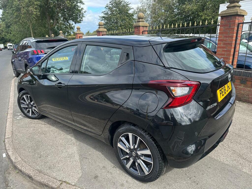 Nissan Micra 1.0 Acenta Euro 6 Black #4