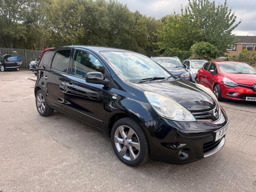 Nissan Note Hatchback 1.4 16V N-tec Euro 5 201111 PJ11VVP Black #2