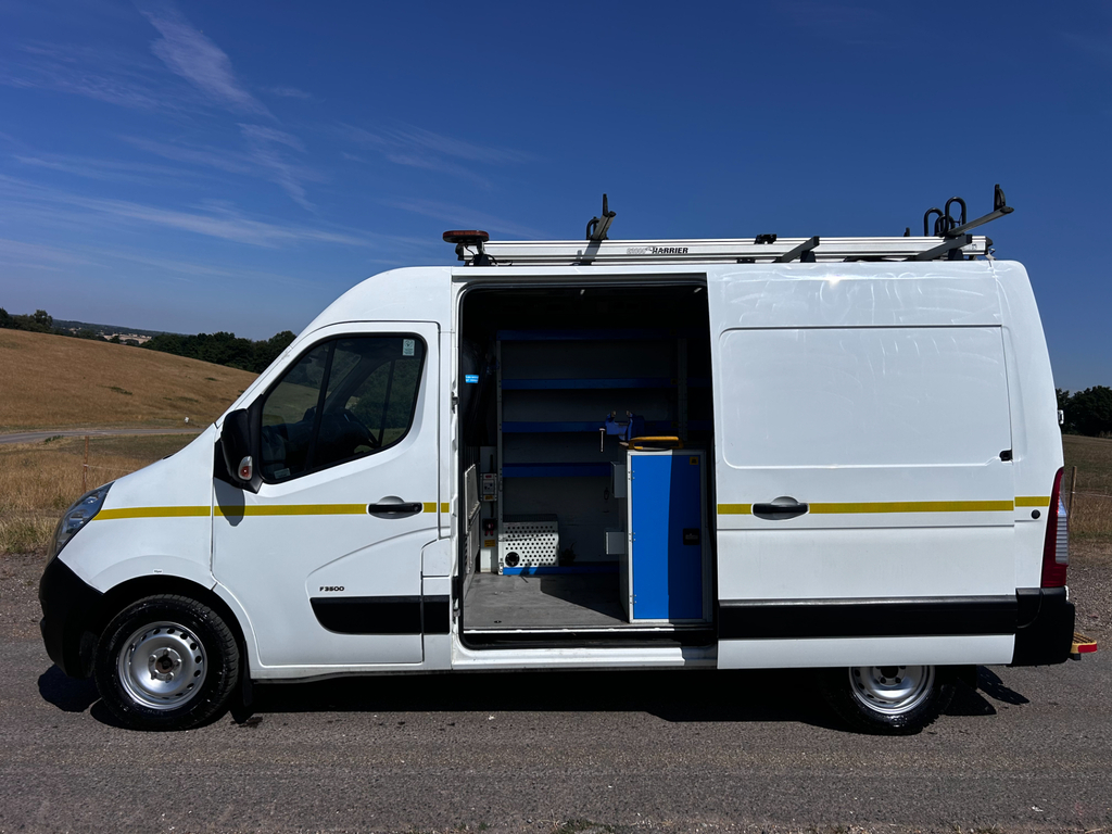Vauxhall Movano 2.3 Cdti 3500 Fwd L2 H2 Euro 6 Blue #10