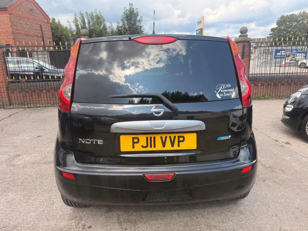 Nissan Note Hatchback 1.4 16V N-tec Euro 5 201111 PJ11VVP Black #5