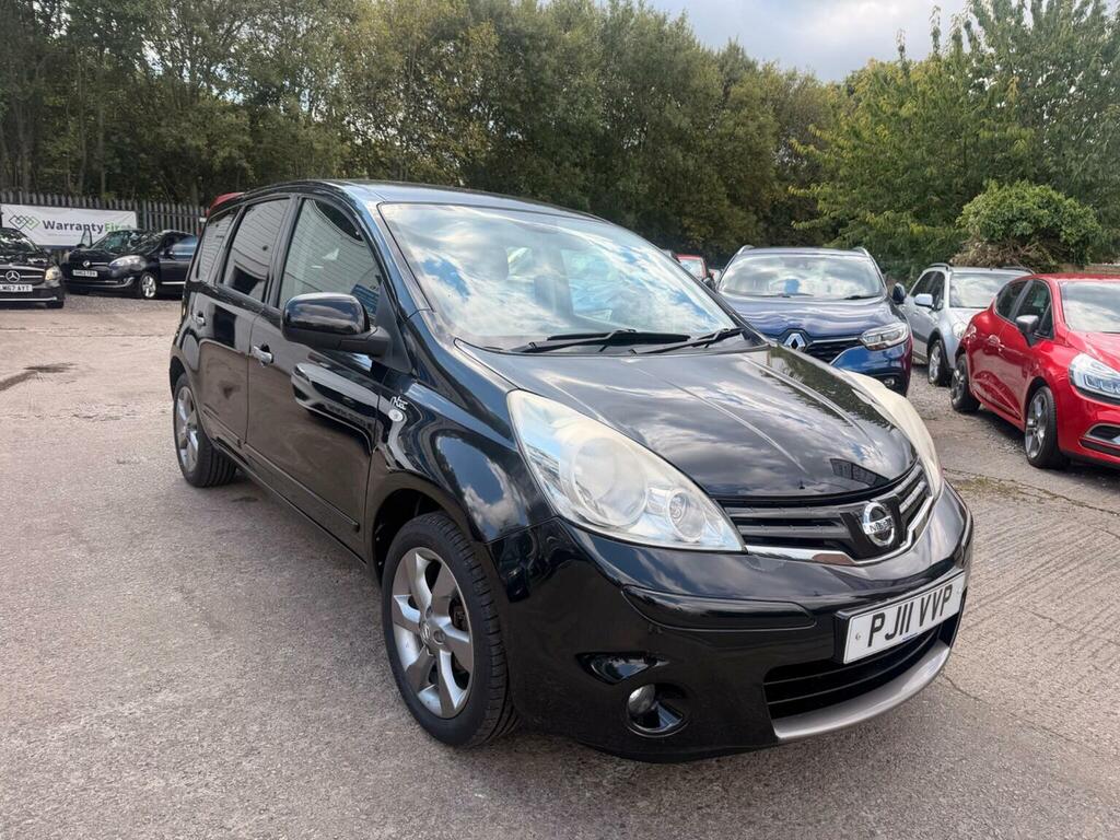 Nissan Note Hatchback 1.4 16V N-tec Euro 5 201111 Black
